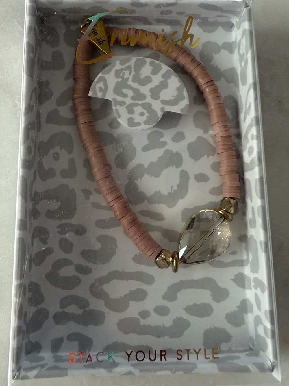 Erimish Heishi Bead Bracelet New